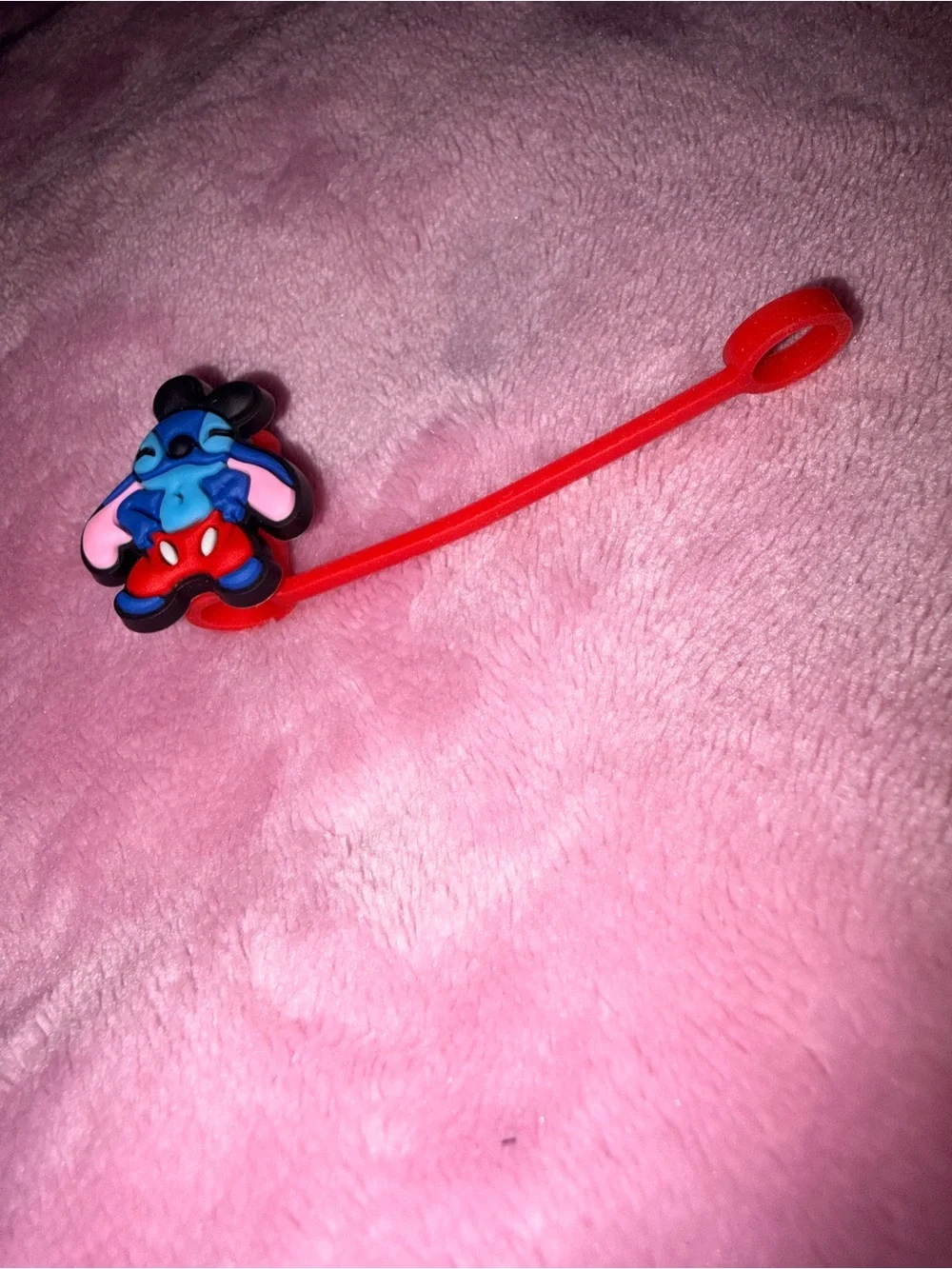 Mickey Mouse Cartoon Stitch Straw Cover